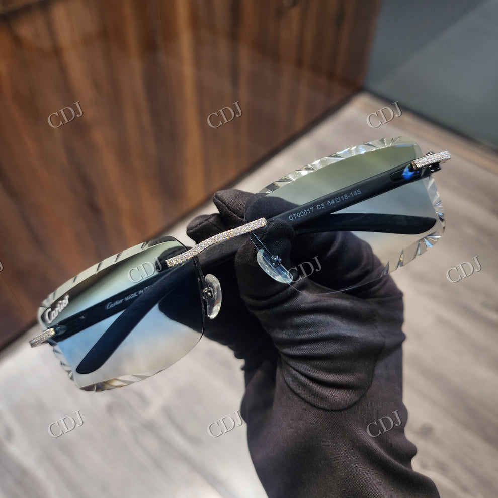 Custom Diamond Glasses
