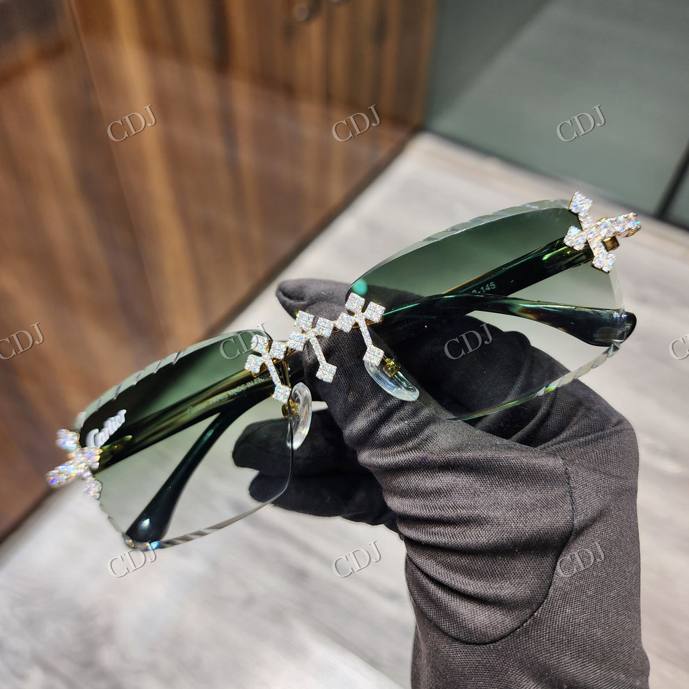 Custom Diamond Glasses