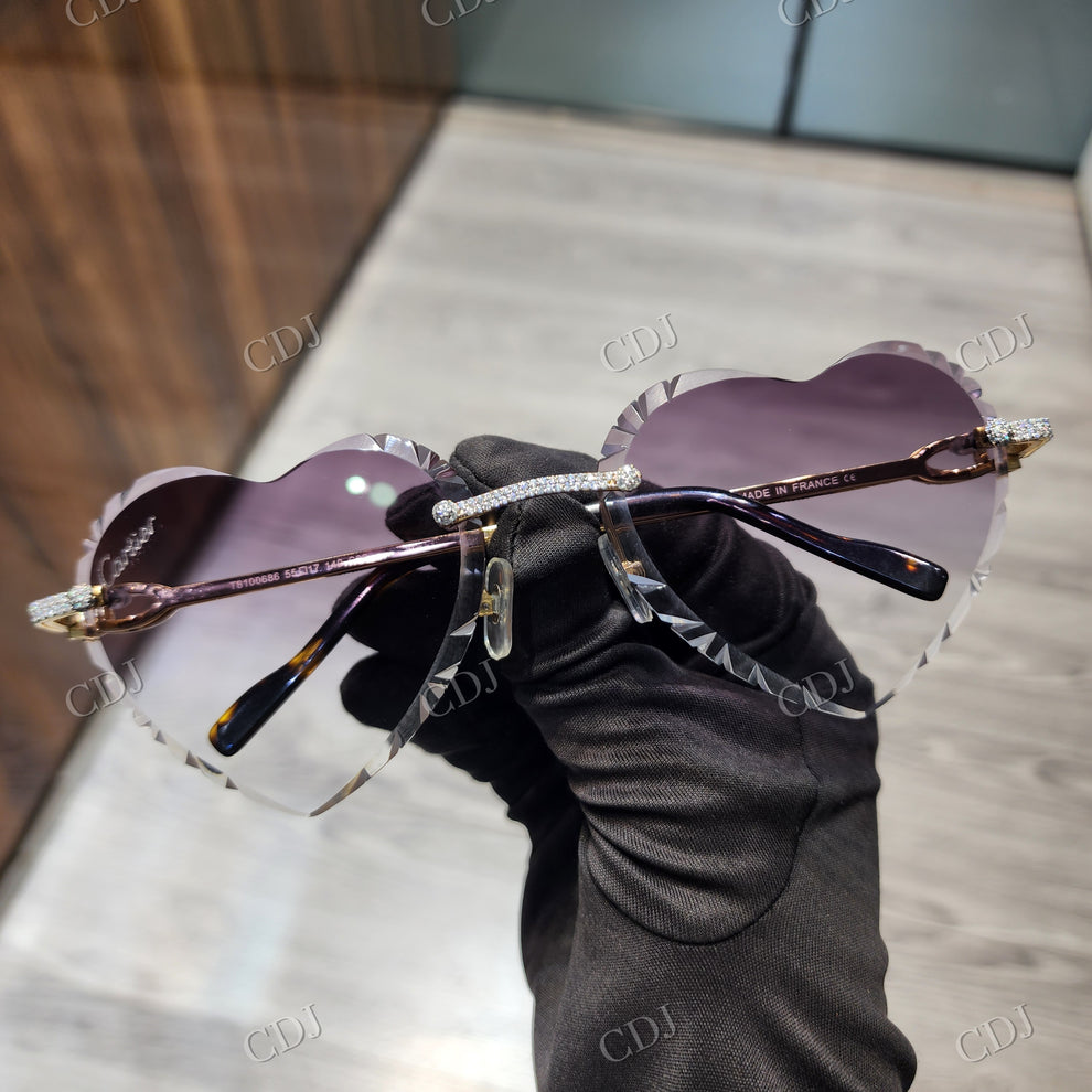 Custom Diamond Glasses