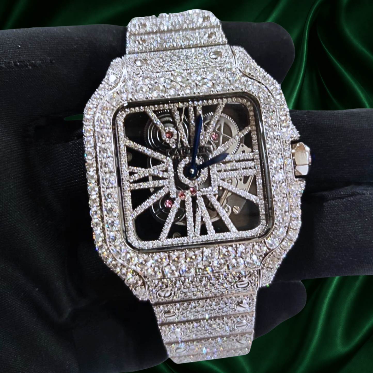 Cartier Customized Diamond Watch