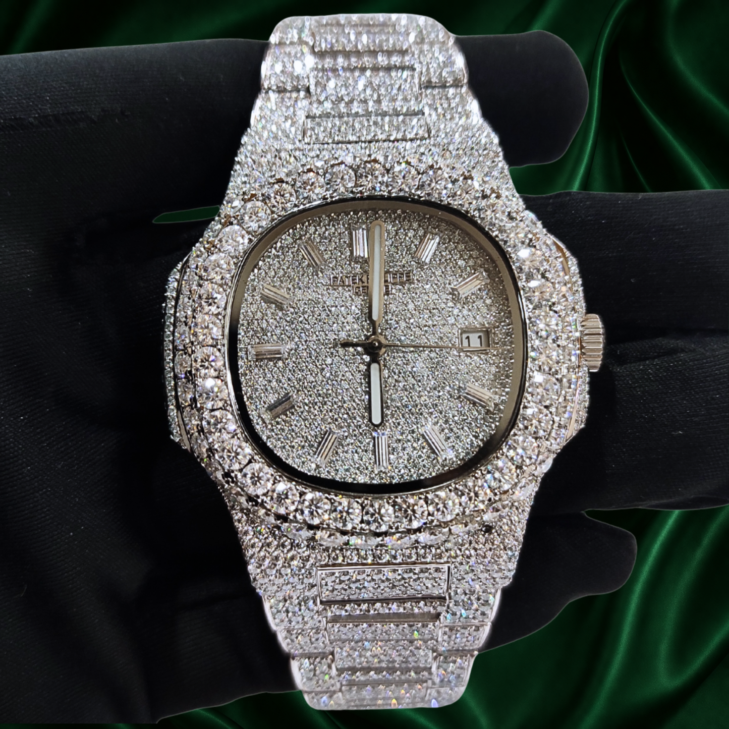 Patek Felip Customized Diamond Watch