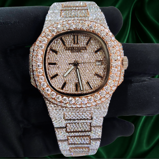 Patek Customized Diamonds Watch