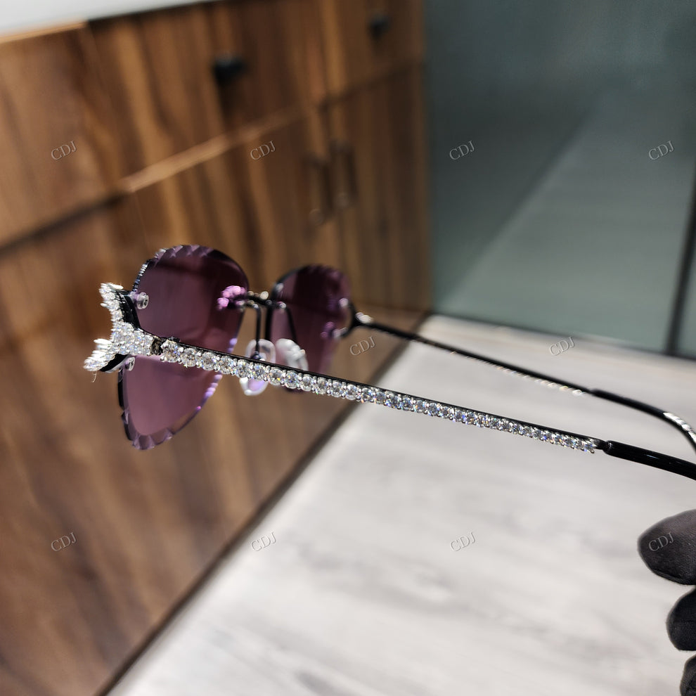 Custom Diamond Glasses