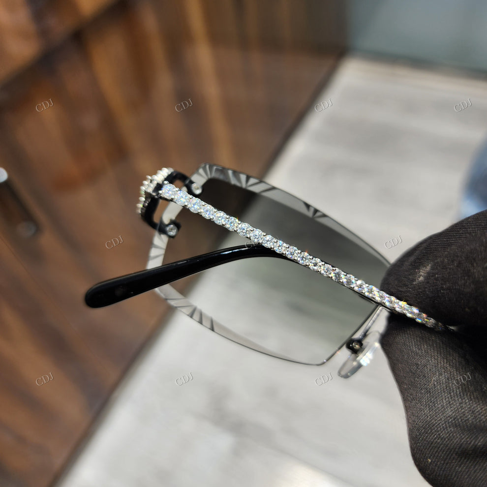 Custom Diamond Glasses