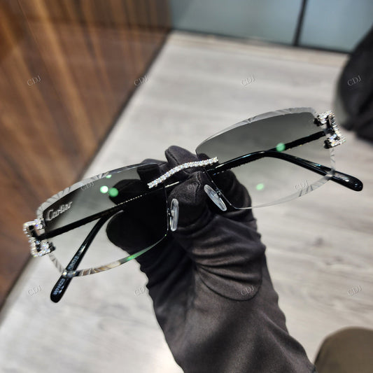 Custom Diamond Glasses