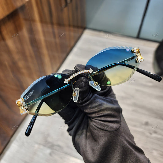 Custom Diamond Glasses