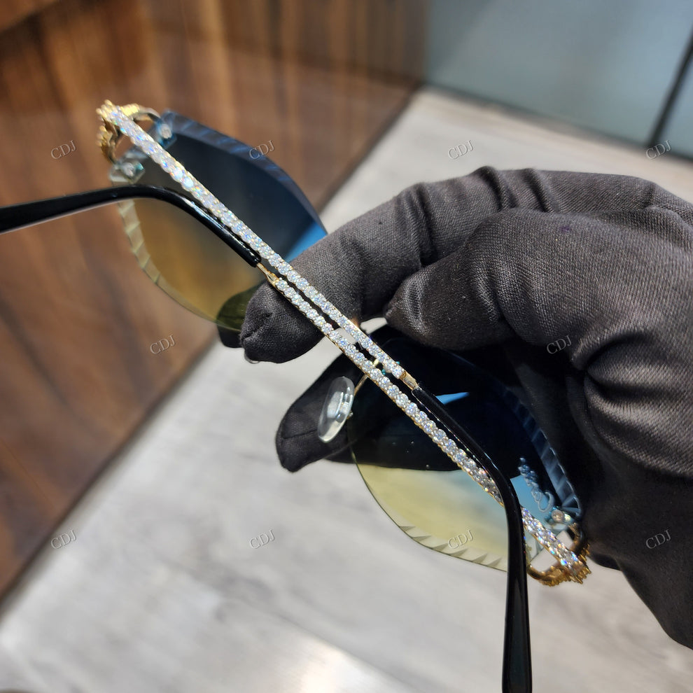Custom Diamond Glasses