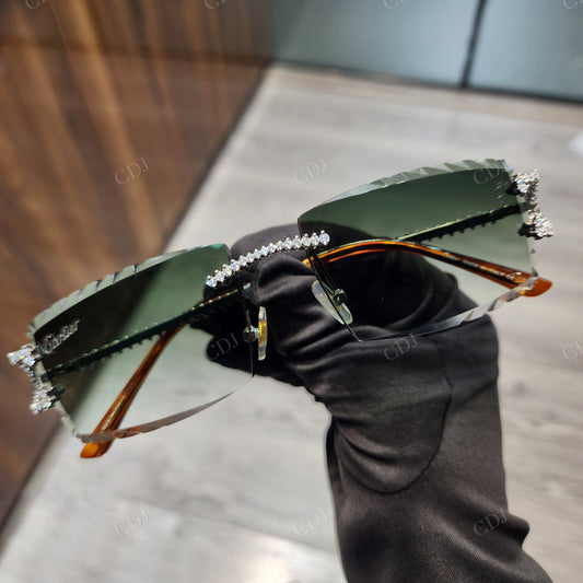 Custom Diamond Glasses