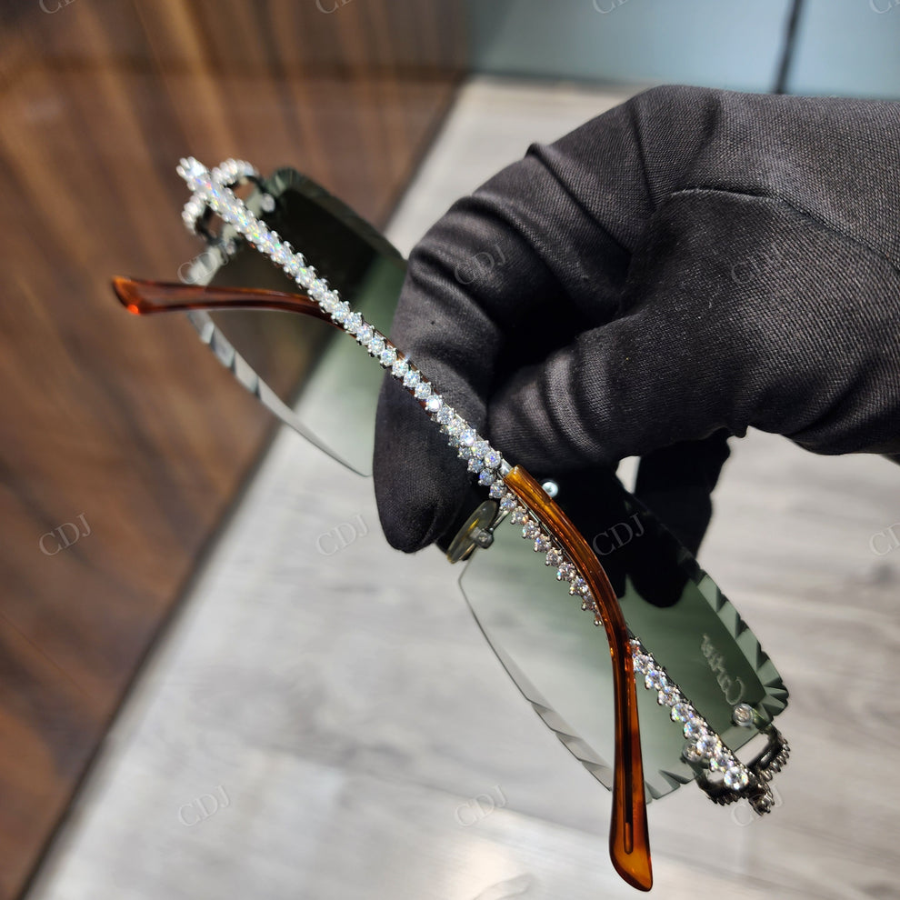 Custom Diamond Glasses