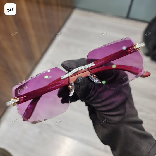 Custom Diamond Glasses