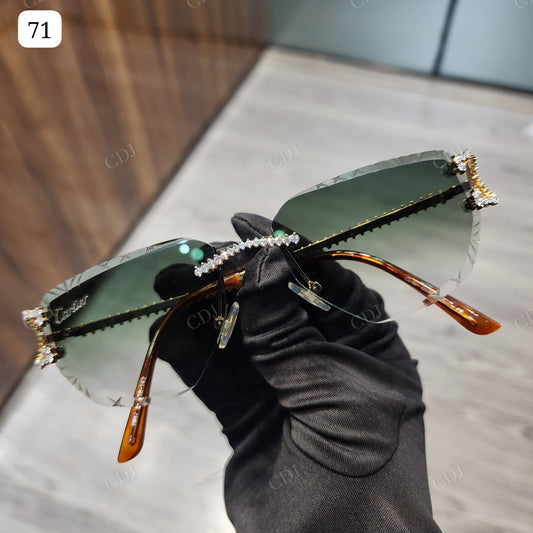 Custom Diamond Glasses