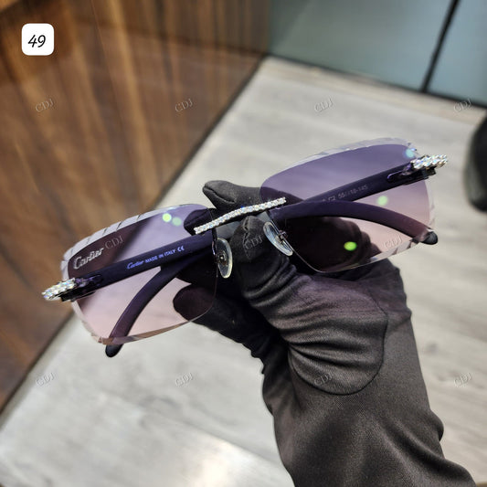 Custom Diamond Glasses