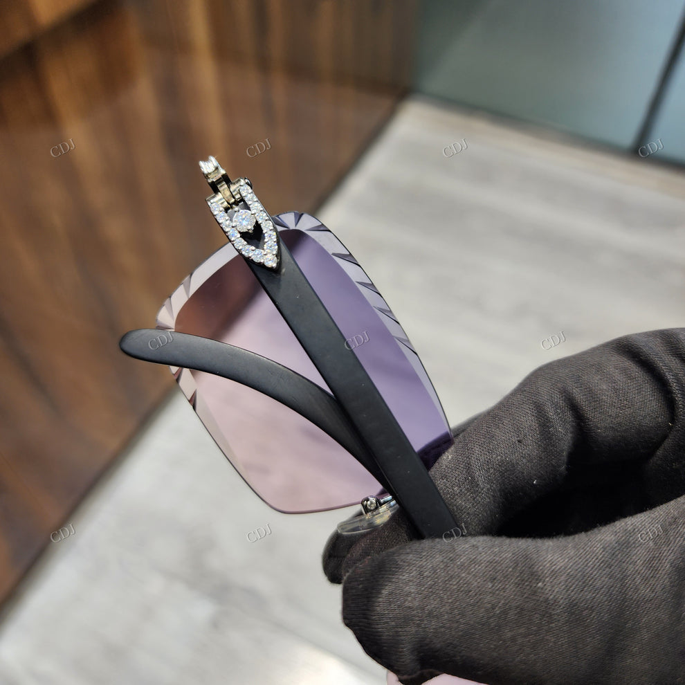 Custom Diamond Glasses