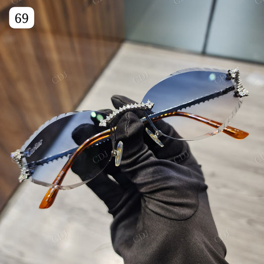 Custom Diamond Glasses