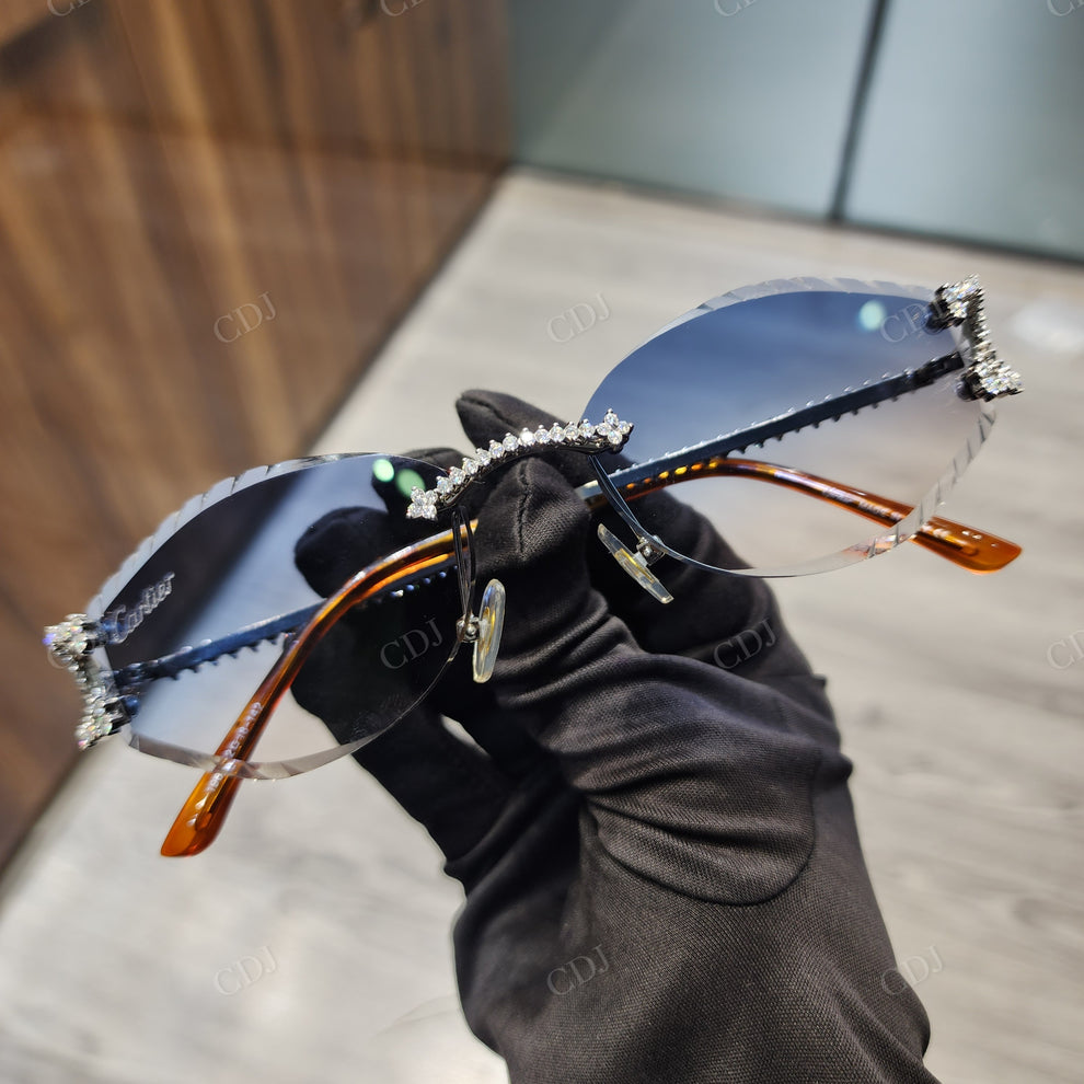 Custom Diamond Glasses