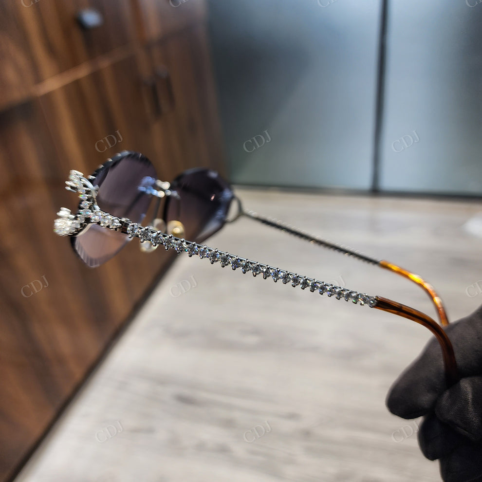 Custom Diamond Glasses