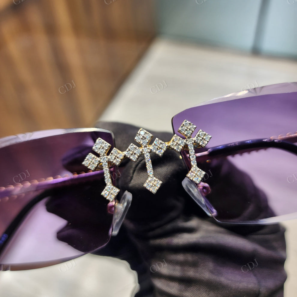 Custom Diamond Glasses