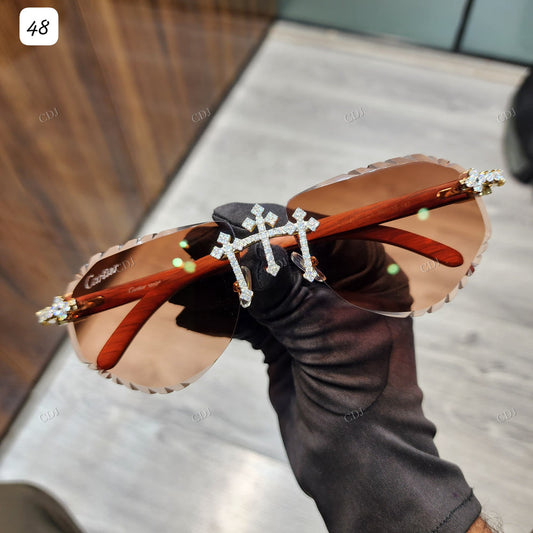 Custom Diamond Glasses