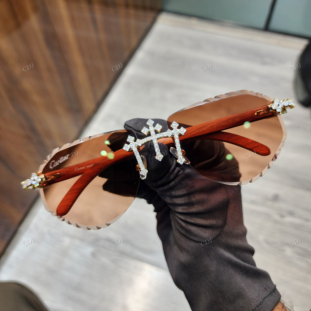 Custom Diamond Glasses