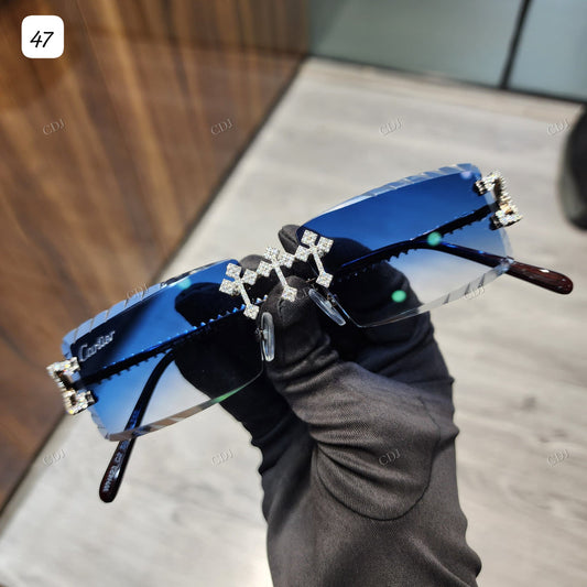 Custom Diamond Glasses
