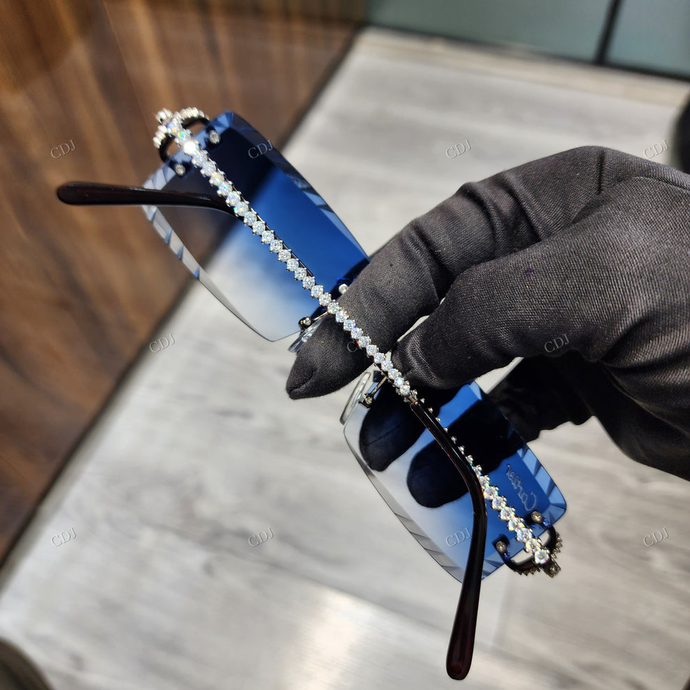 Custom Diamond Glasses