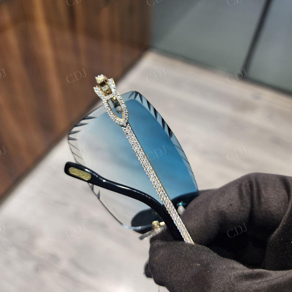 Custom Diamond Glasses