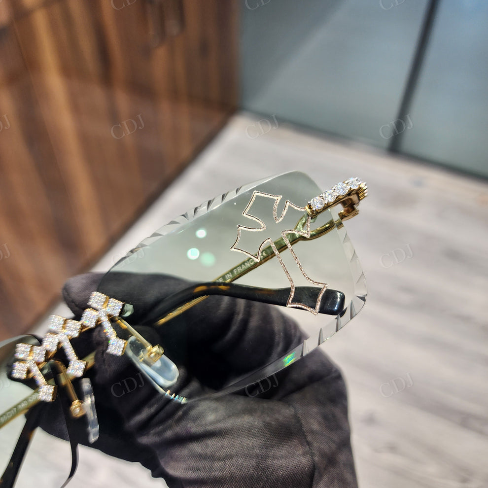 Custom Diamond Glasses