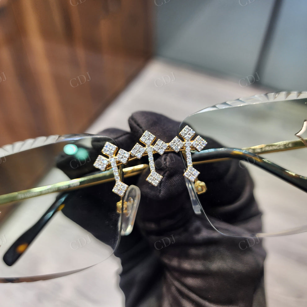 Custom Diamond Glasses