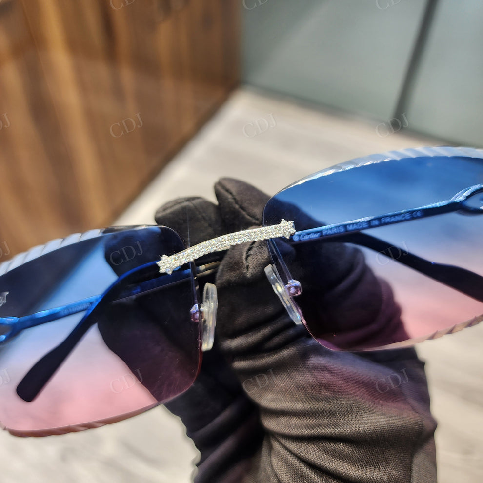 Custom Diamond Glasses