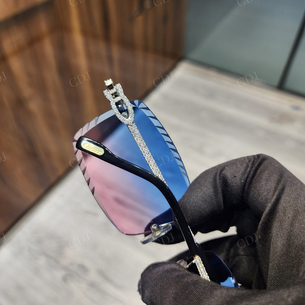 Custom Diamond Glasses