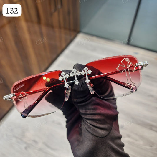 Custom Diamond Glasses