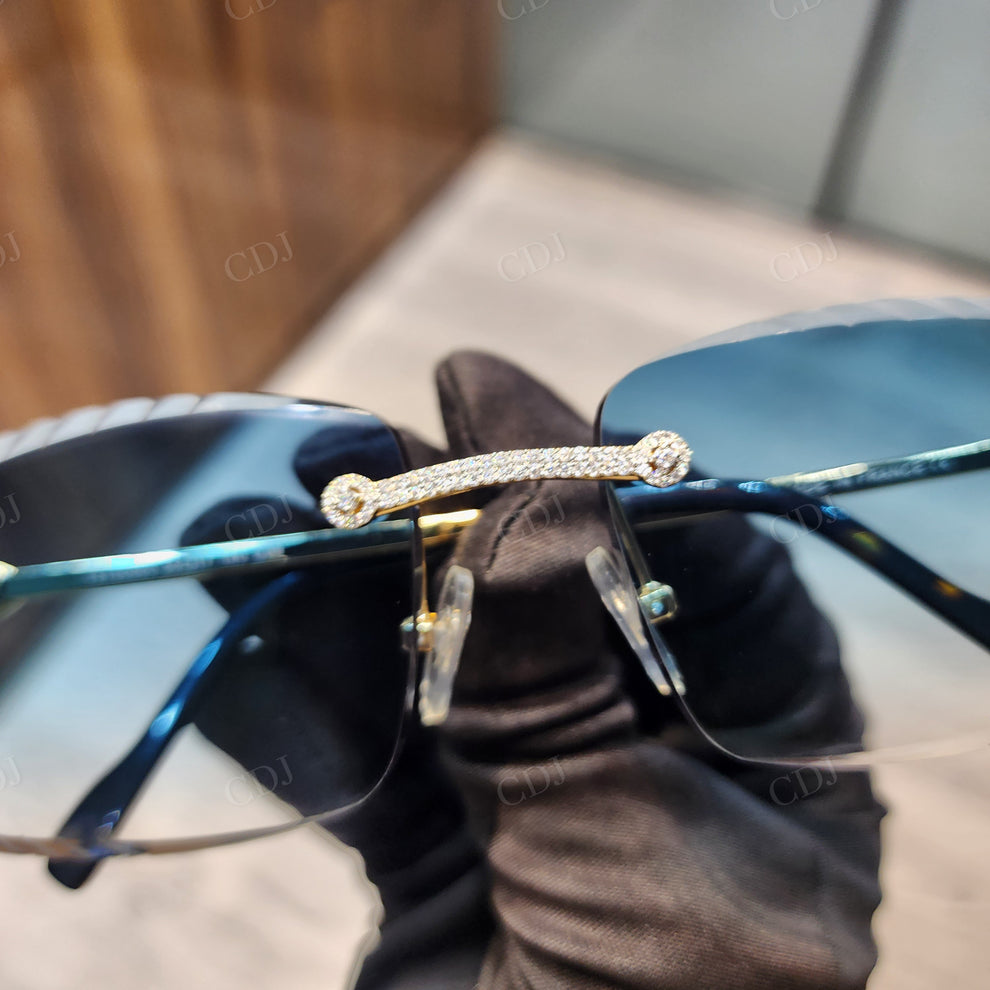 Custom Diamond Glasses
