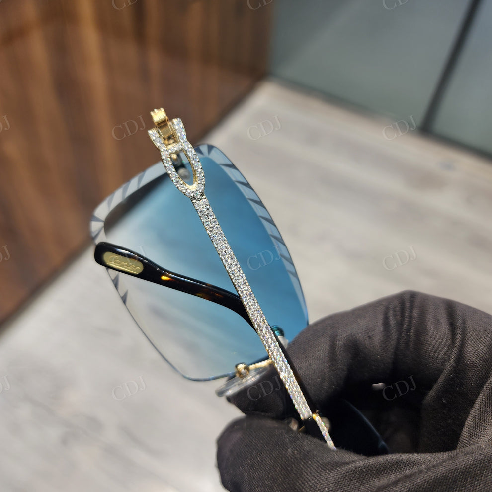 Custom Diamond Glasses