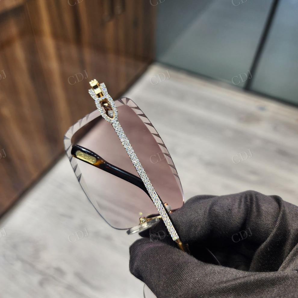 Custom Diamond Glasses