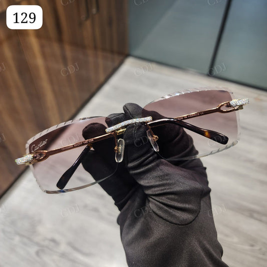 Custom Diamond Glasses