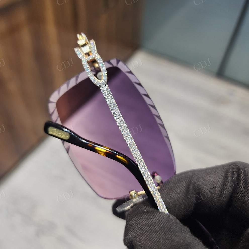 Custom Diamond Glasses