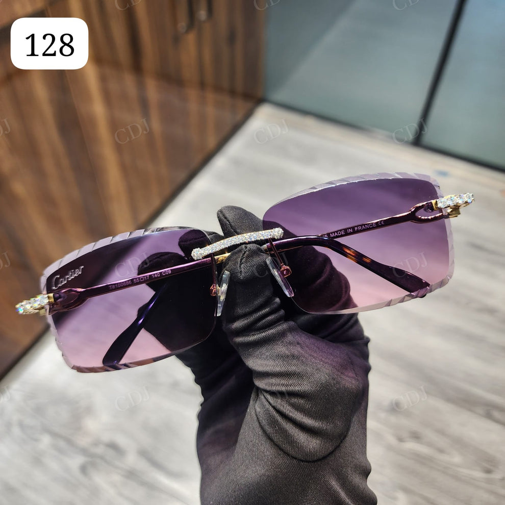 Custom Diamond Glasses