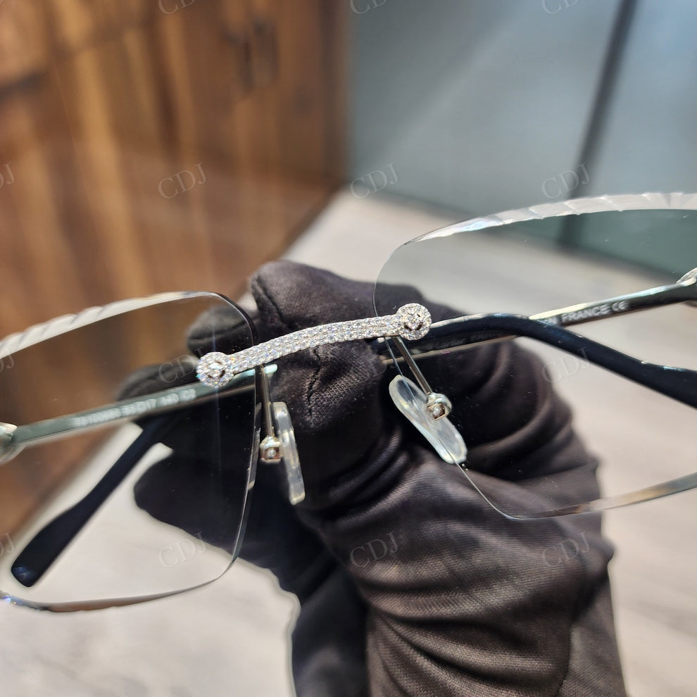 Custom Diamond Glasses