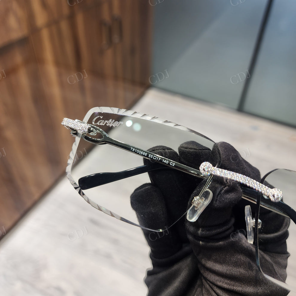 Custom Diamond Glasses