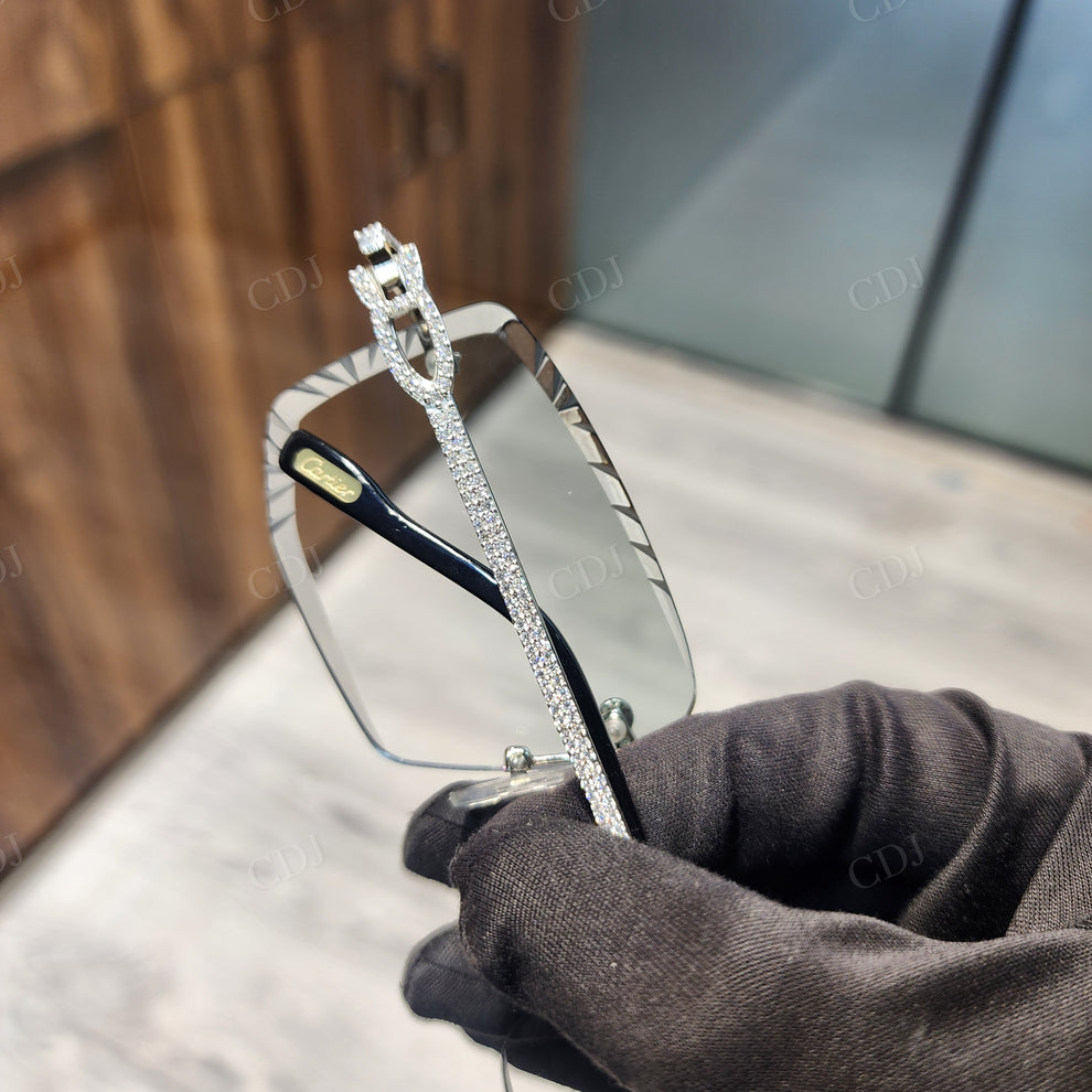 Custom Diamond Glasses
