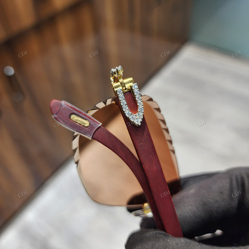Custom Diamond Glasses