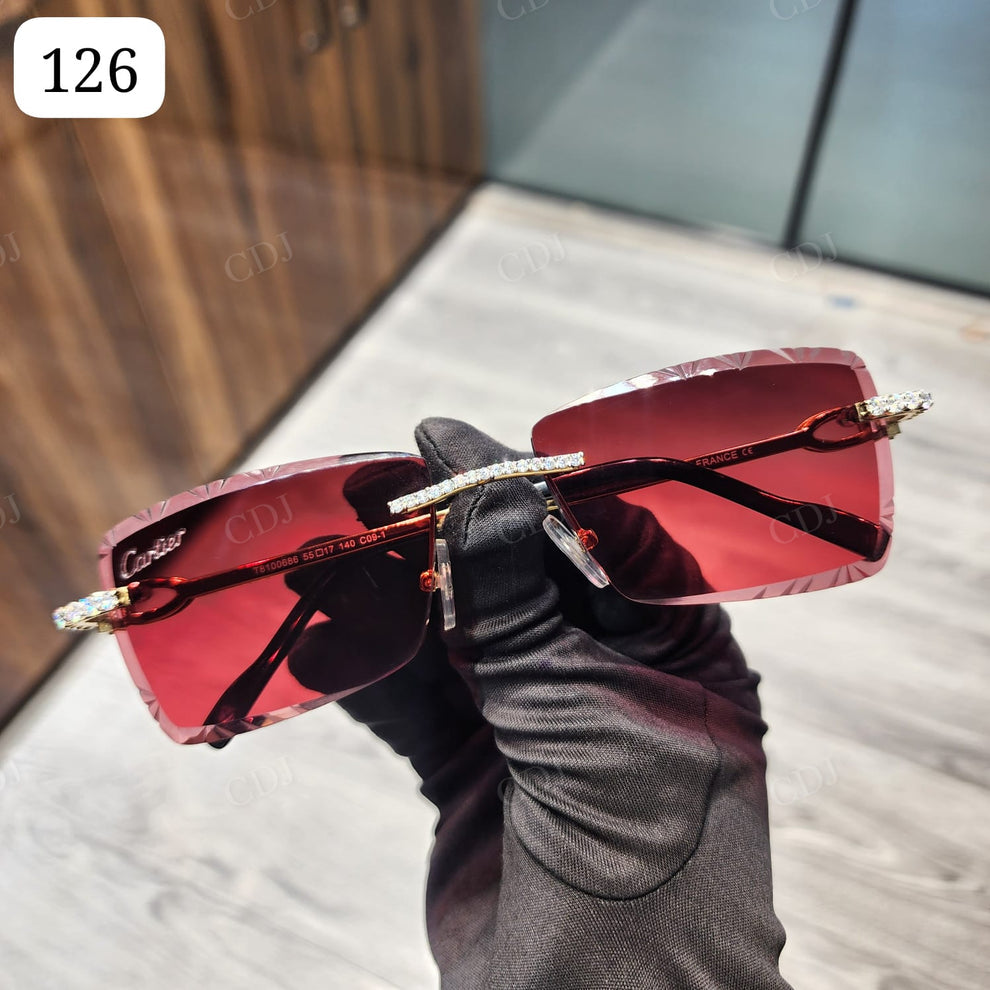 Custom Diamond Glasses