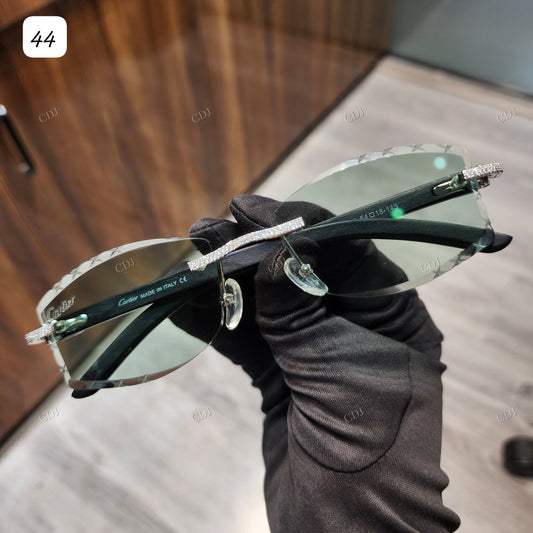 Custom Diamond Glasses