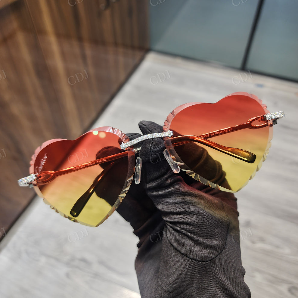 Custom Diamond Glasses