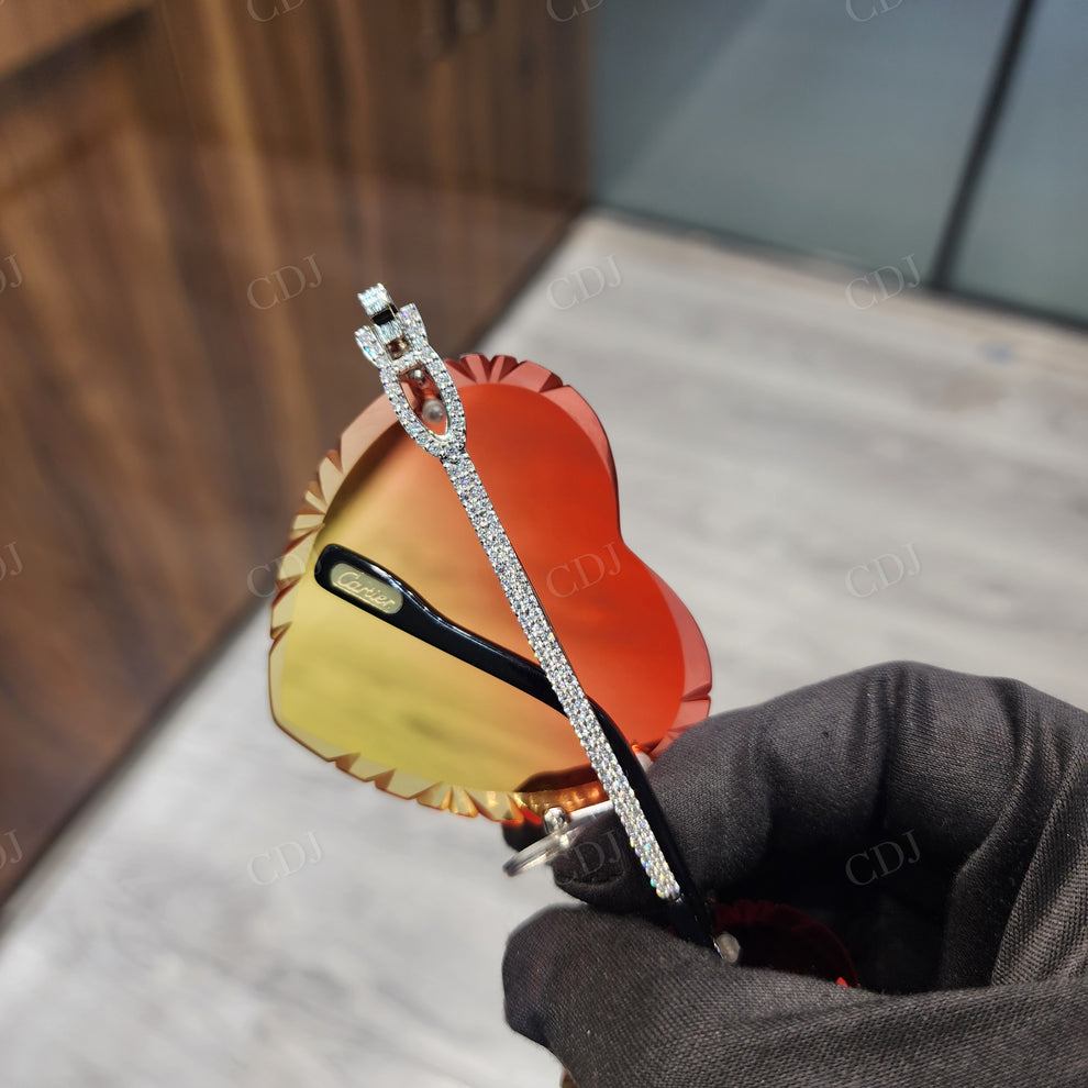 Custom Diamond Glasses