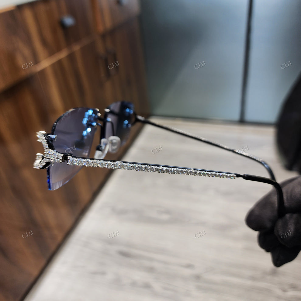 Custom Diamond Glasses