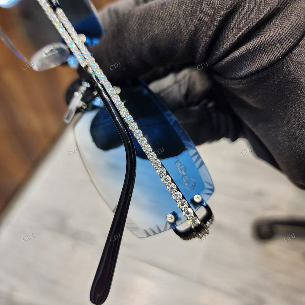Custom Diamond Glasses
