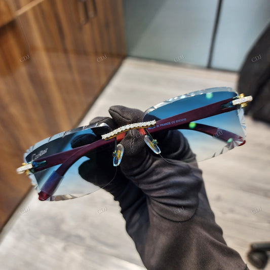 Custom Diamond Glasses