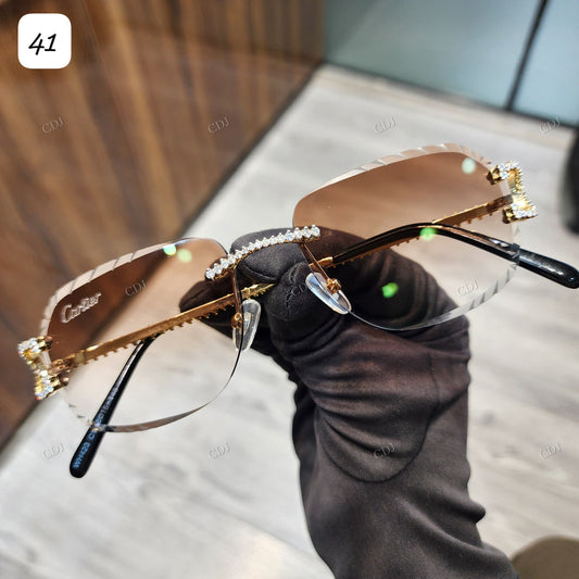 Custom Diamond Glasses