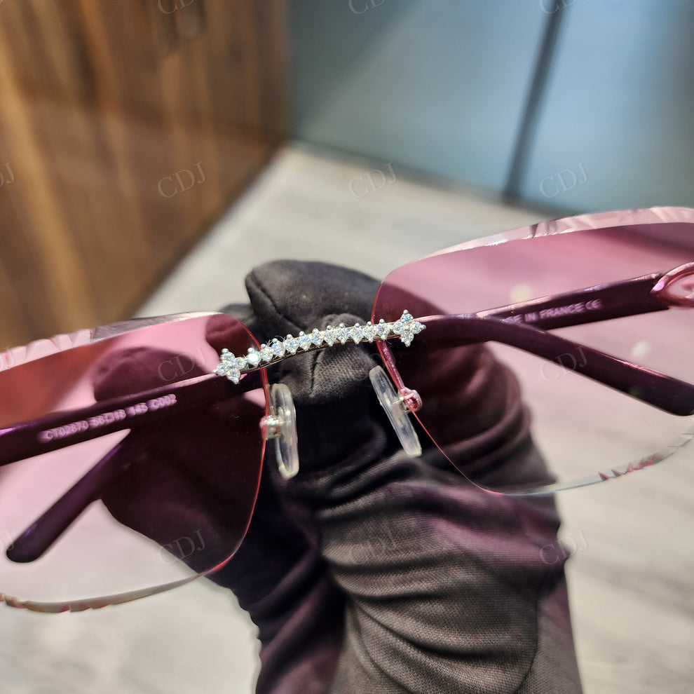 Custom Diamond Glasses